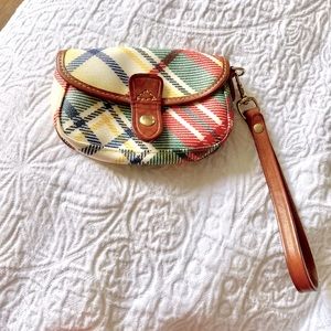 Dooney & Bourke plaid wristlet